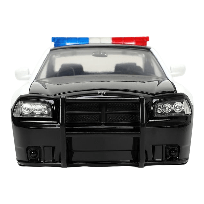 Fast & Furious 2006 Dodge Charger Police Car Escala 1:24 Die-Cast - EPIKKO Películas y TV