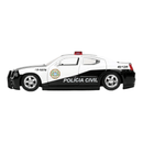 Fast & Furious 2006 Dodge Charger Police Car Escala 1:24 Die-Cast - EPIKKO Películas y TV