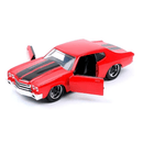 Fast & Furious Dom's Chevy Chevelle SS Glossy Red Escala 1:24 Die-Cast - EPIKKO Películas y TV