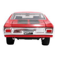 Fast & Furious Dom's Chevy Chevelle SS Glossy Red Escala 1:24 Die-Cast - EPIKKO Películas y TV