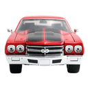 Fast & Furious Dom's Chevy Chevelle SS Glossy Red Escala 1:24 Die-Cast - EPIKKO Películas y TV