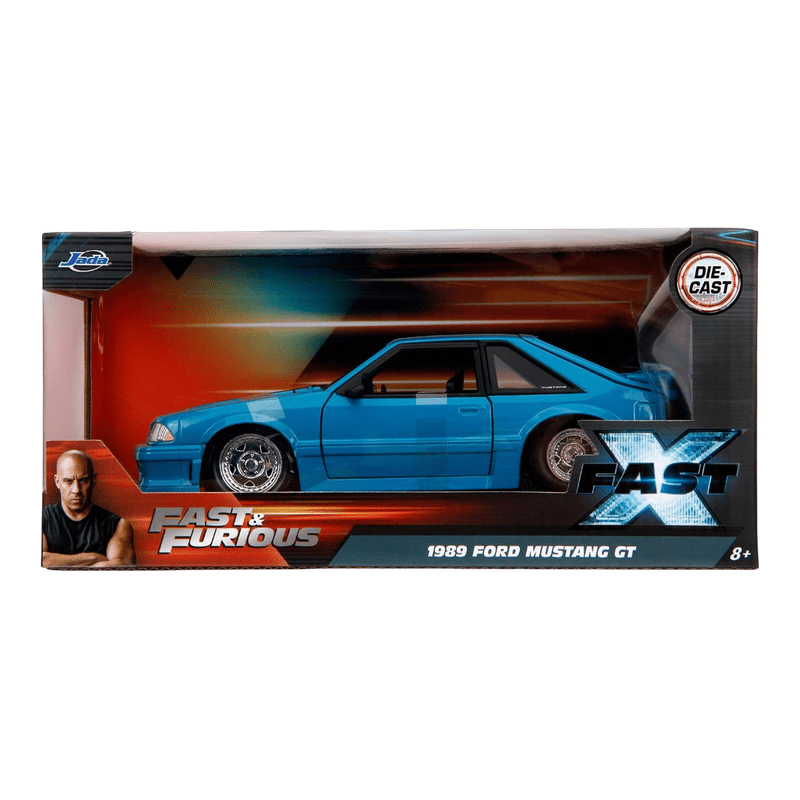 Fast & Furious Fast X Jakob's 1989 Ford Mustang Escala 1:24 Die-Cast - EPIKKO Películas y TV