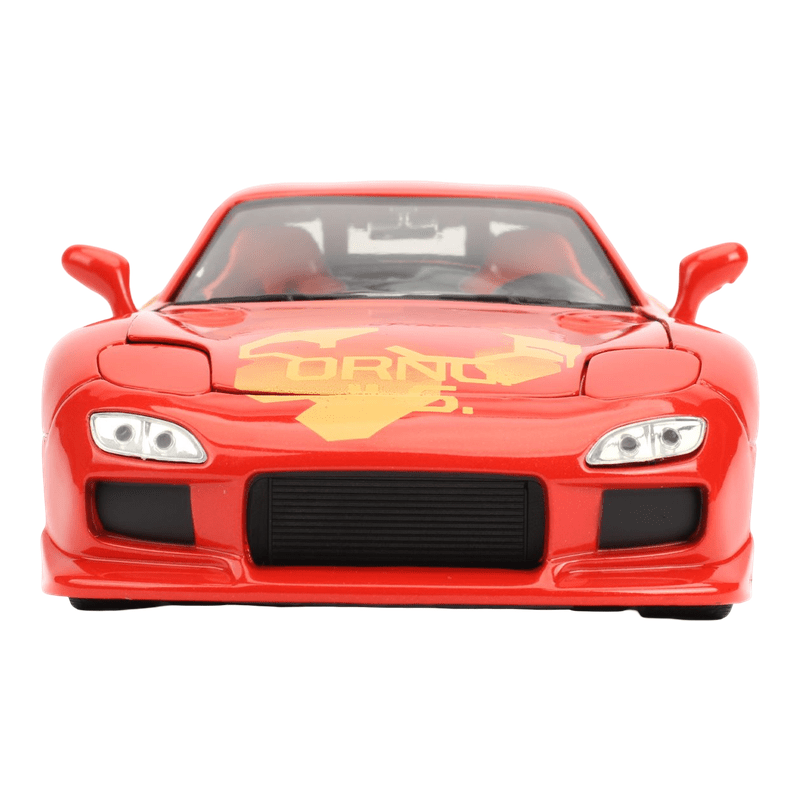 Fast & Furious Orange Julius's Mazda RX-7 Escala 1:24 Die-Cast - EPIKKO Películas y TV