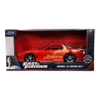 Fast & Furious Orange Julius's Mazda RX-7 Escala 1:24 Die-Cast - EPIKKO Películas y TV