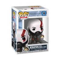 Funko POP! #1340 Kratos with Mimir’s Head (God of War Ragnarök) - EPIKKO Videojuegos