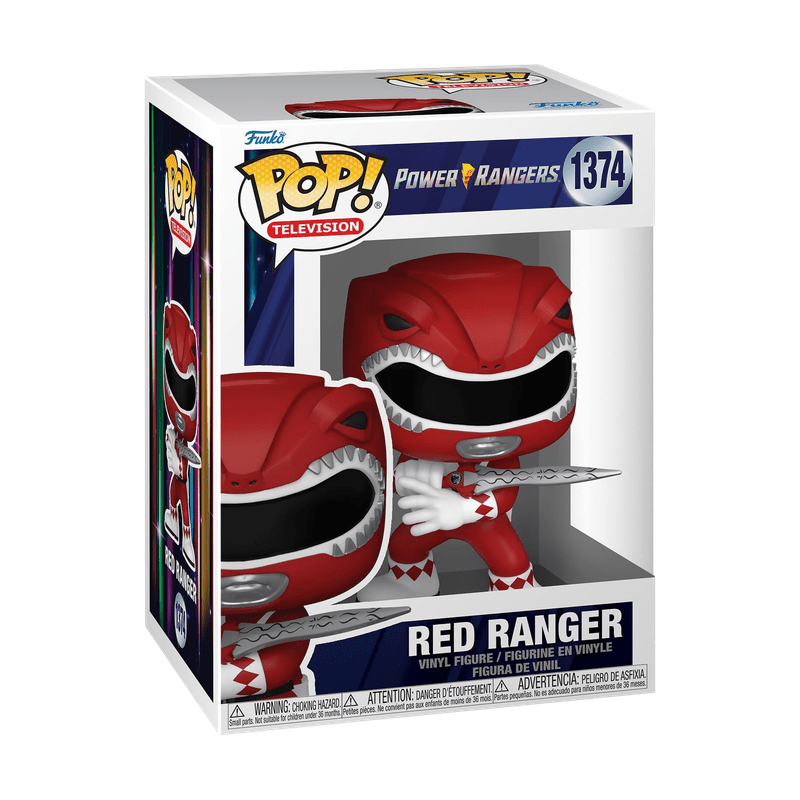 Funko POP! #1374 Red Ranger - EPIKKO Películas y TV