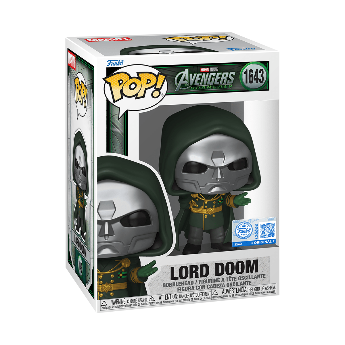 Funko POP! #1643 Concept Series: Pop! Lord Doom (Doomsday) - EPIKKO Comics & Superheroes