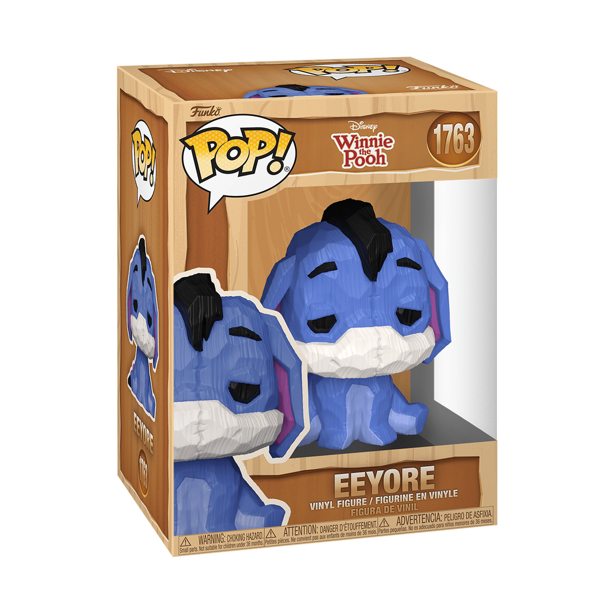 Funko POP! 1763 Eeyore (Whittled Deco) - EPIKKO Animación y dibujos animados