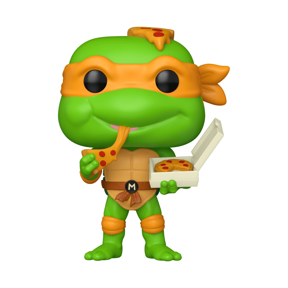 Funko POP! 1889 Michelangelo (Eating Pizza) with Pop! Protector - EPIKKO Otros