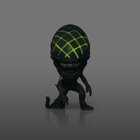 Funko POP! 2076 Grid Xenomorph (Glow) with Pop! Protector - EPIKKO Otros