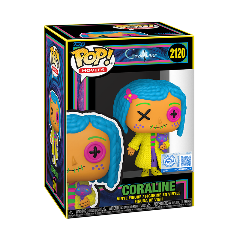 Funko POP! #2120 Coraline (Patchwork) - EPIKKO Películas y TV