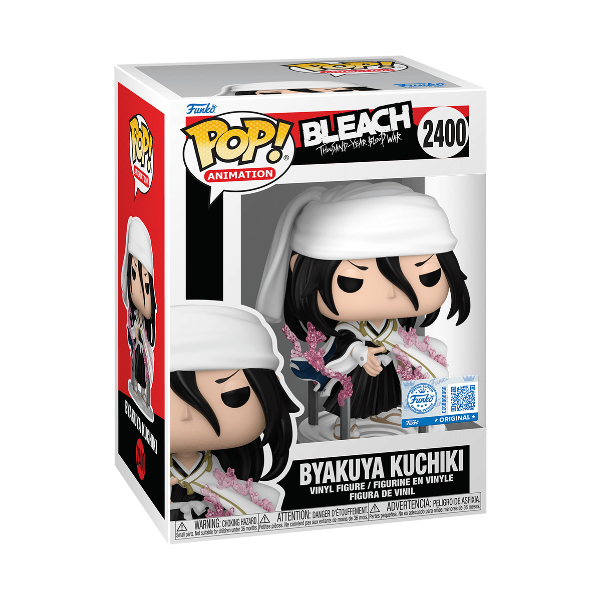 Funko POP! 2400 Byakuya Kuchiki with Kenseikan - EPIKKO Anime & Manga