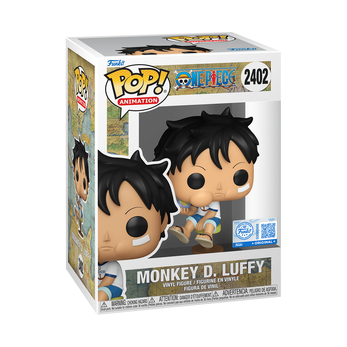 Funko POP! 2402 Monkey D. Luffy Eating Devil Fruit - EPIKKO Anime & Manga