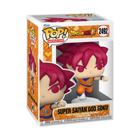 Funko POP! 2492 Super Saiyan God Goku (Punching) - EPIKKO Anime & Manga