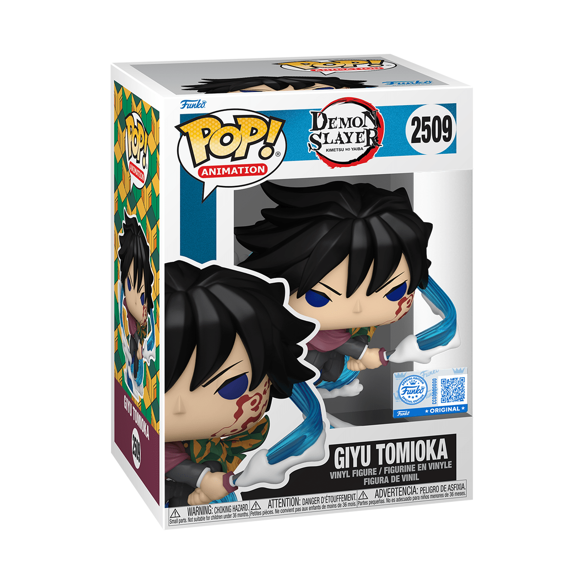 Funko POP! #2509 Giyu Tomioka (Water Breathing) - EPIKKO Anime & Manga