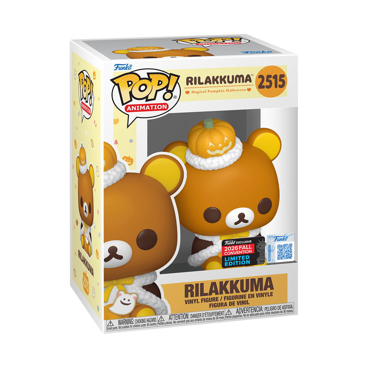 Funko POP! #2515 Rilakkuma (Pumpkin) - EPIKKO Animación y dibujos animados