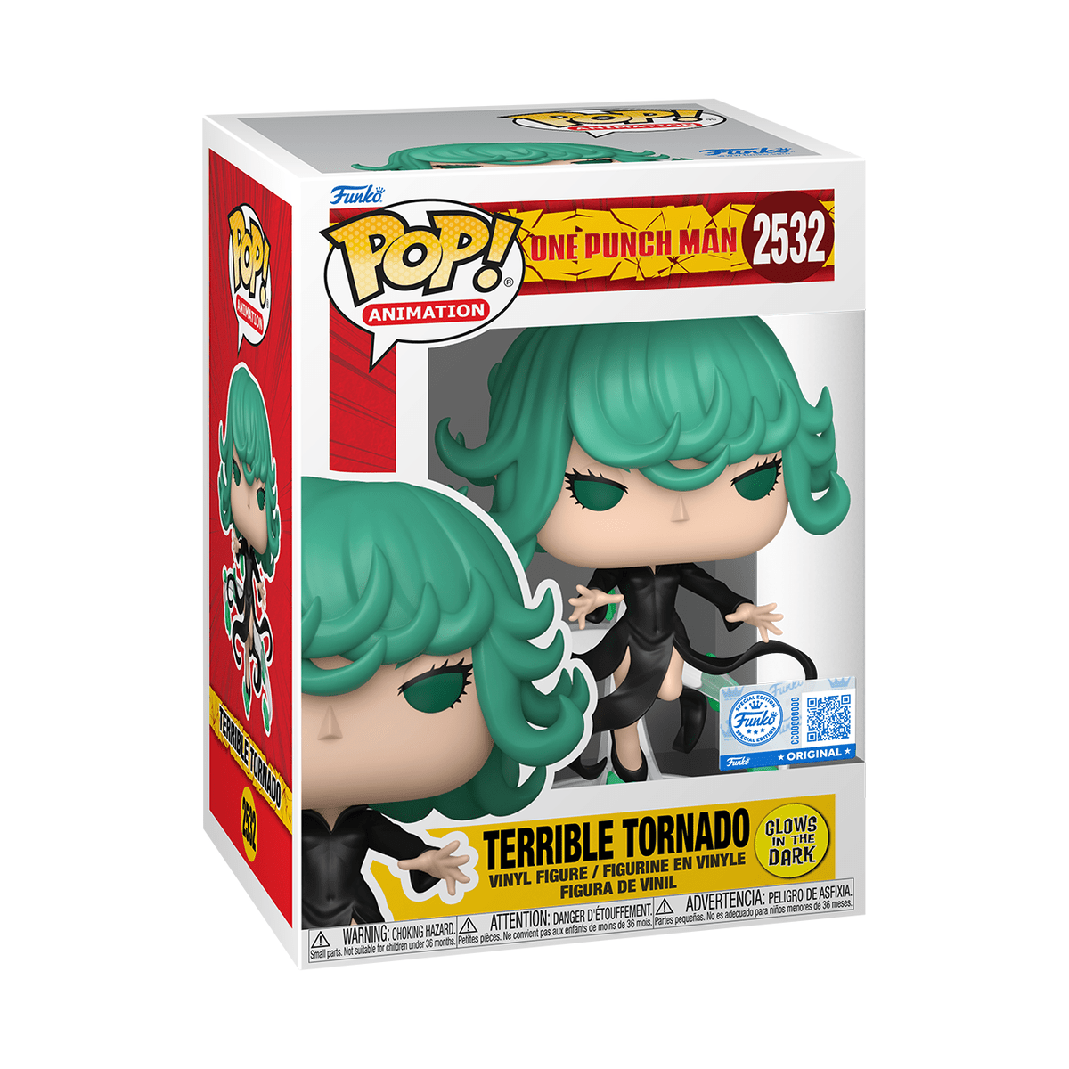 Funko POP! 2532 Terrible Tornado (Glow) - EPIKKO Anime & Manga