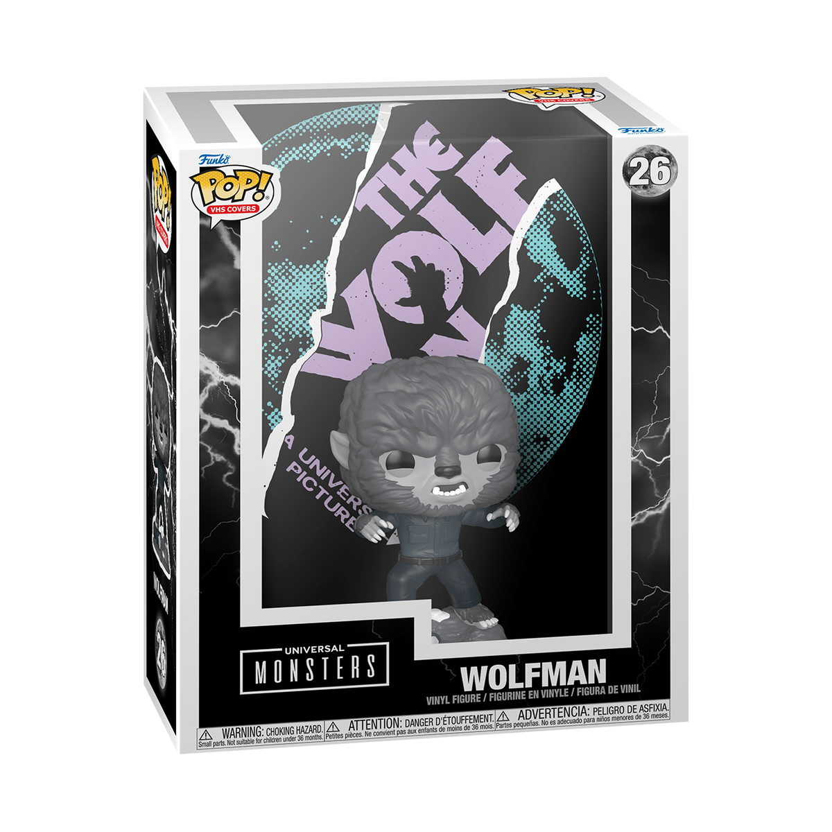 Funko POP! 26 VHS Covers The Wolfman - EPIKKO Películas y TV