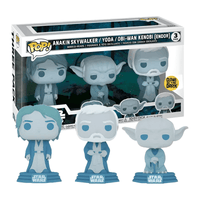 Funko POP! 3 Pack Anakin Skywalker / Yoda / Obi-Wan Kenobi - EPIKKO Películas y TV