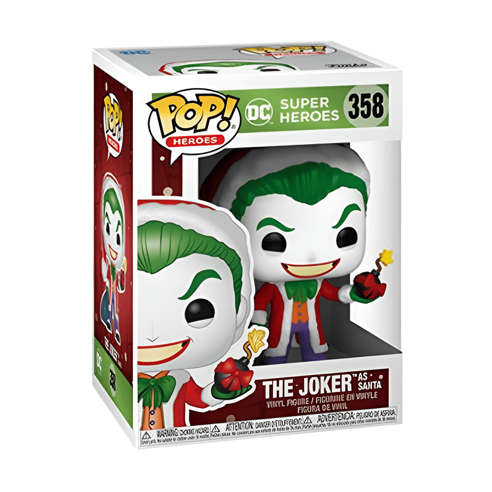 Funko POP! 358 The Joker as Santa - EPIKKO Comics & Superheroes