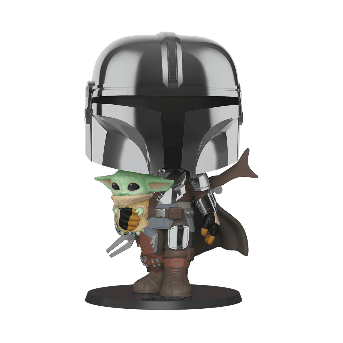 Funko POP! 381 Jumbo The Mandalorian with The Child - EPIKKO Ciencia Ficcion