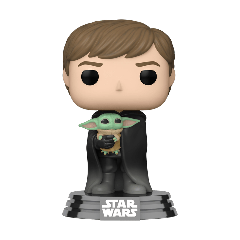 Funko POP! #482 Luke Skywalker with Grogu - EPIKKO Películas y TV