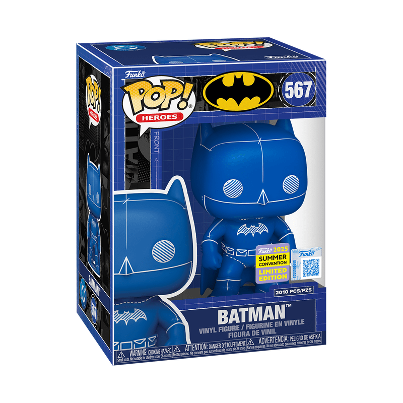 Funko POP! 567 Batman (Blueprint Deco) with Pop! Protector - EPIKKO Favoritos Fandom