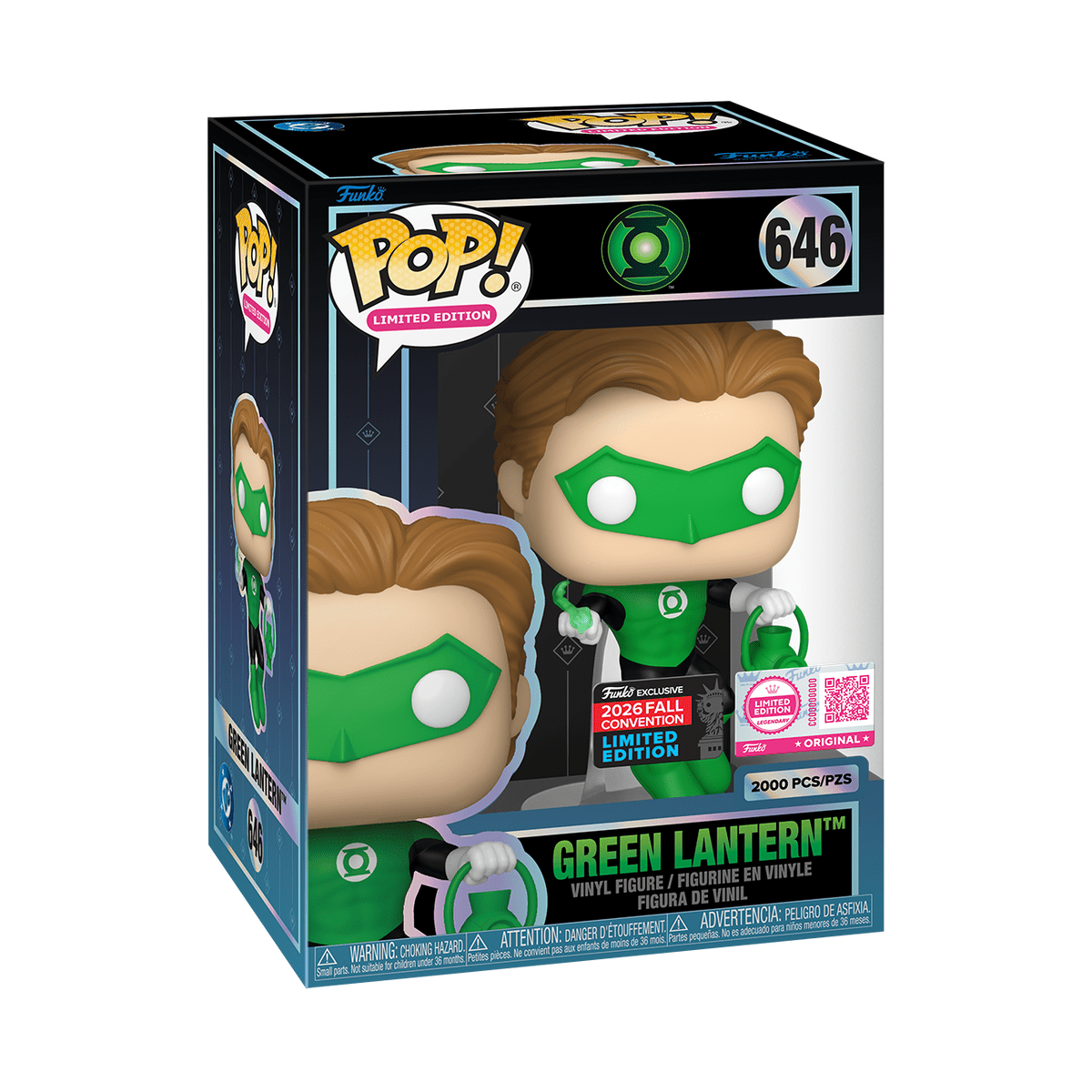 Funko POP! #646 Green Lantern with Pop! Protector - EPIKKO Comics & Superheroes