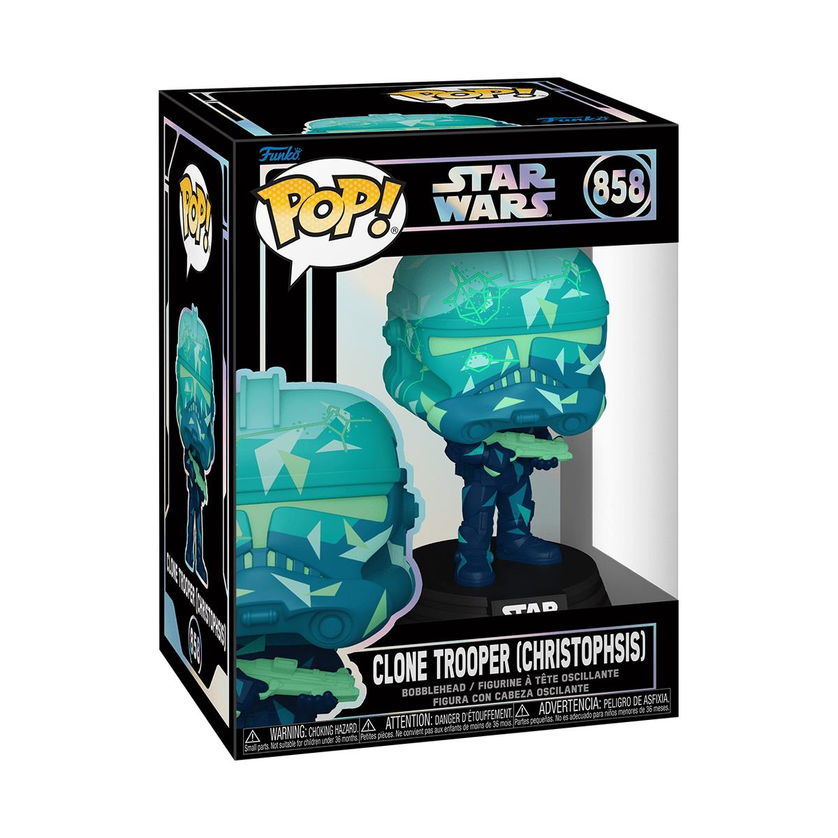Funko POP! 858 Clone Trooper (Christophsis) - EPIKKO Ciencia Ficcion