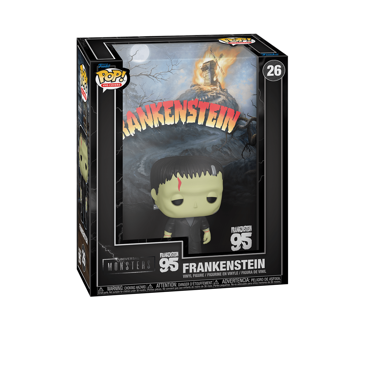 Funko POP! 93492 VHS Covers Frankenstein (95th Anniversary) - EPIKKO Películas y TV