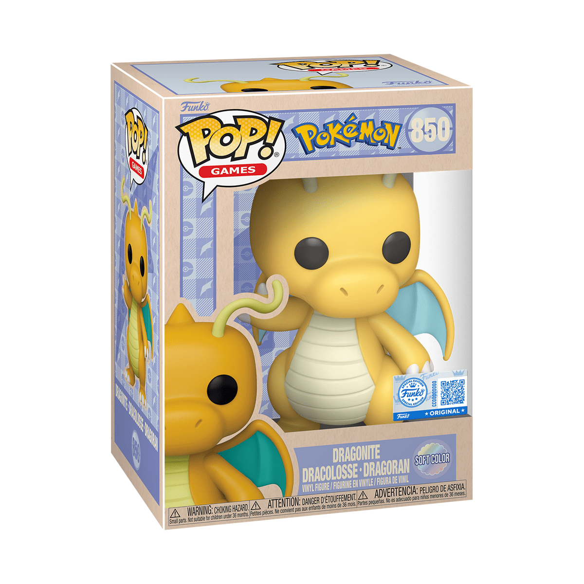 Funko POP! 94112 Dragonite (Soft Color) - EPIKKO Anime & Manga