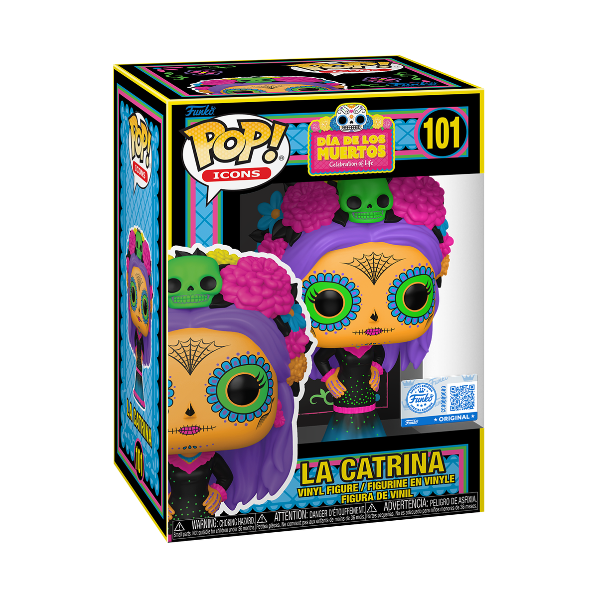 Funko POP! 94722 La Catrina (Black Light) - EPIKKO Otros