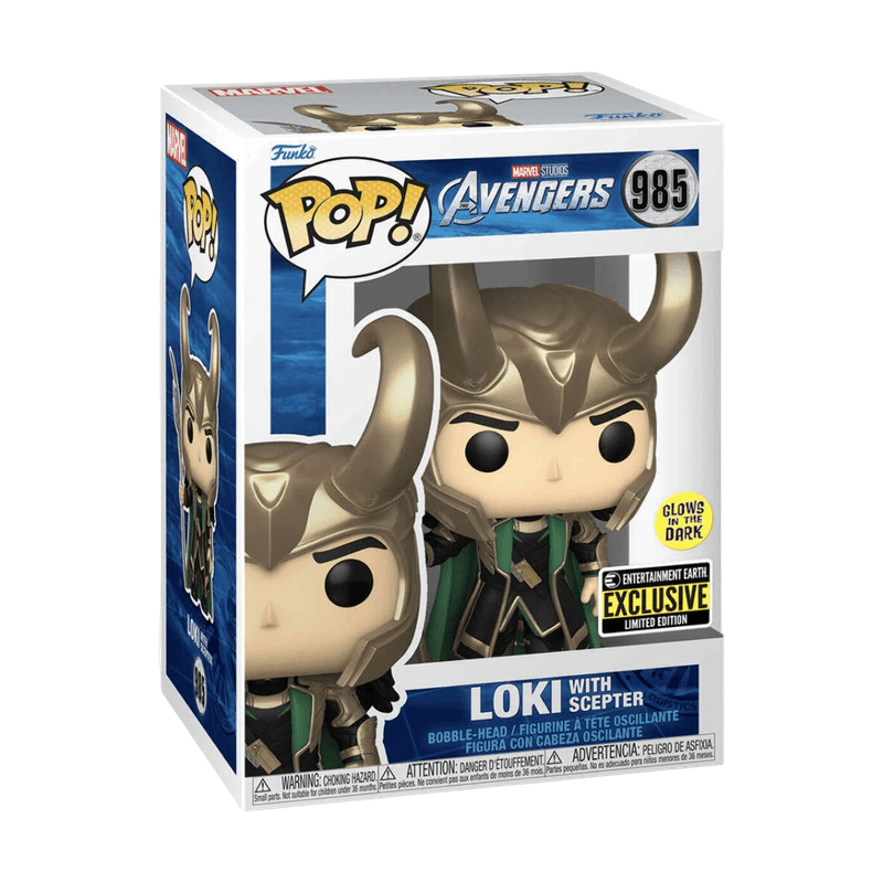 Funko POP! #985 Loki with Scepter - EPIKKO Comics & Superheroes