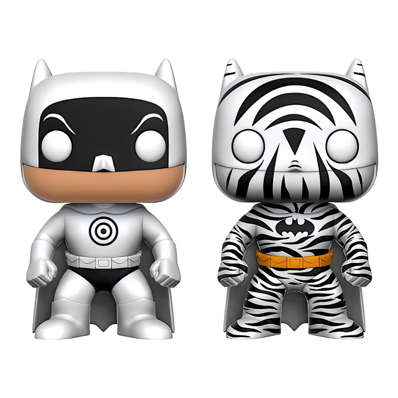 Funko POP! #2 Pack Zebra & Bullseye Batman