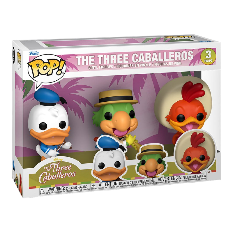 Funko POP! The Three Caballeros - EPIKKO Animación y dibujos animados