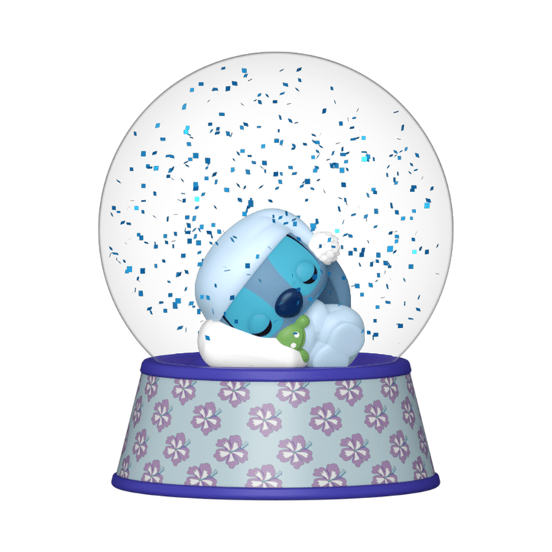 Glitter Globe! Sleeping Stitch Mini Glitter Globe - EPIKKO Películas y TV