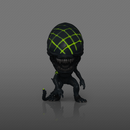 Funko POP! 2076 Grid Xenomorph (Glow) with Pop! Protector - EPIKKO Otros