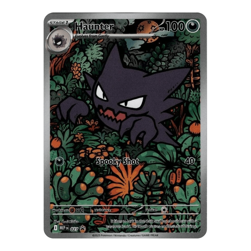 Haunter  - 027 027 - Mega Evolution Promo - Pokémon TCG (Inglés)