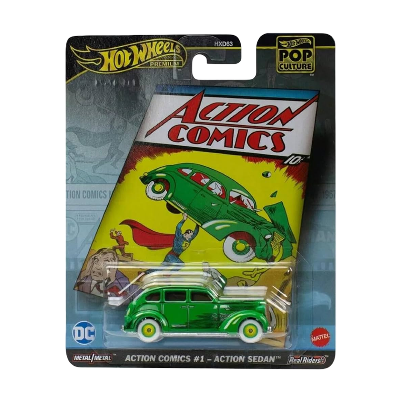 Hot-Wheels! Sedan Action Comics 1 - EPIKKO Películas y TV