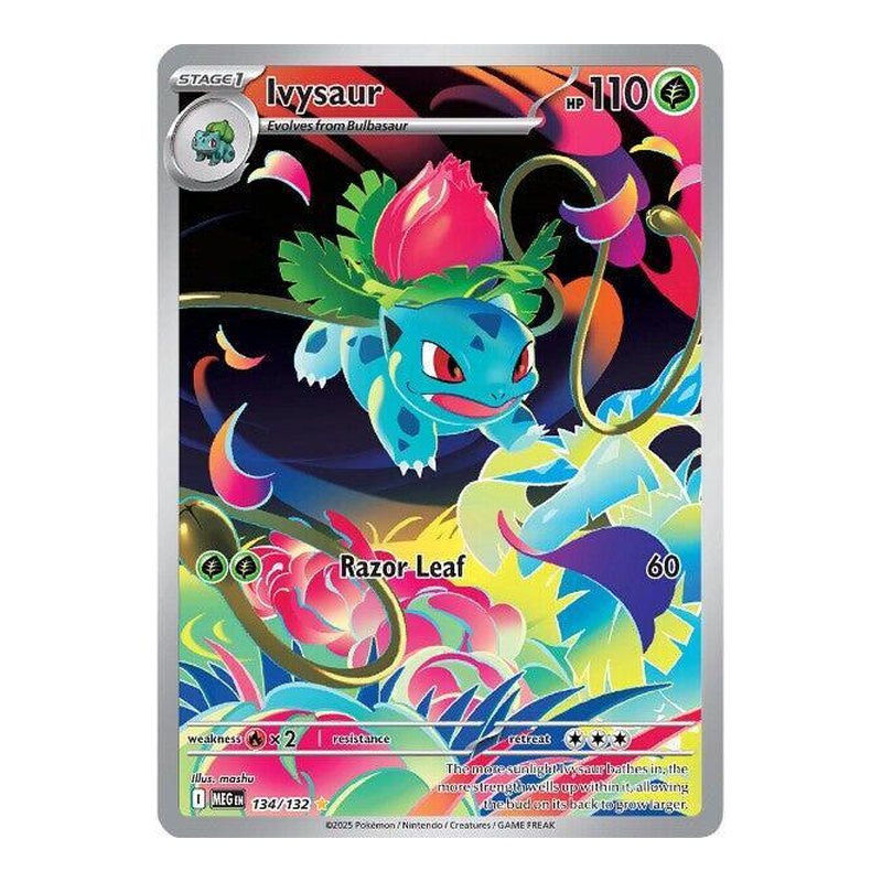 Ivysaur 134/132 - ME01: Mega Evolution - Pokémon TCG (Inglés) - EPIKKO Pokémon TCG