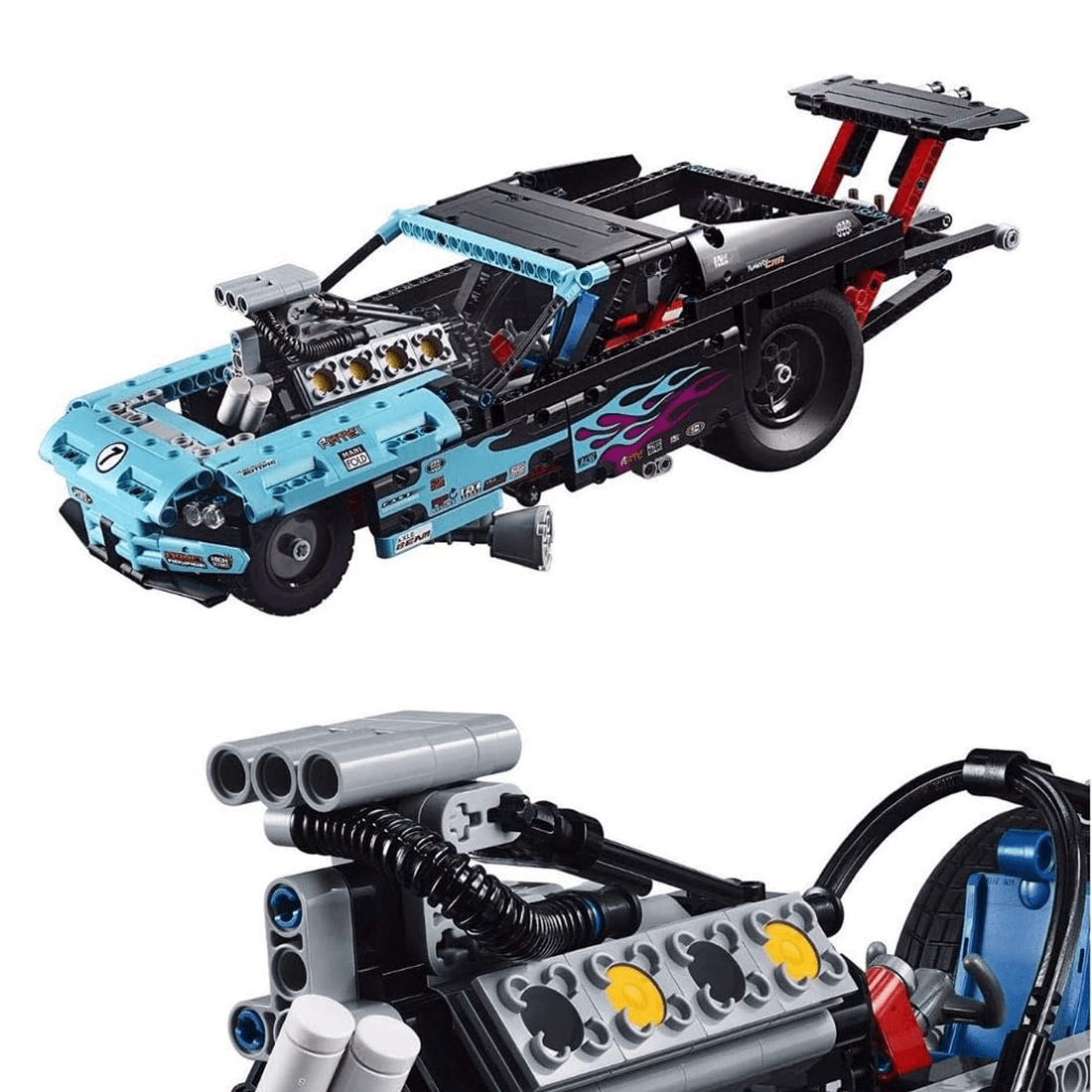LEGO Technic – Drag Racer 647 pieza(s) - EPIKKO LEGO