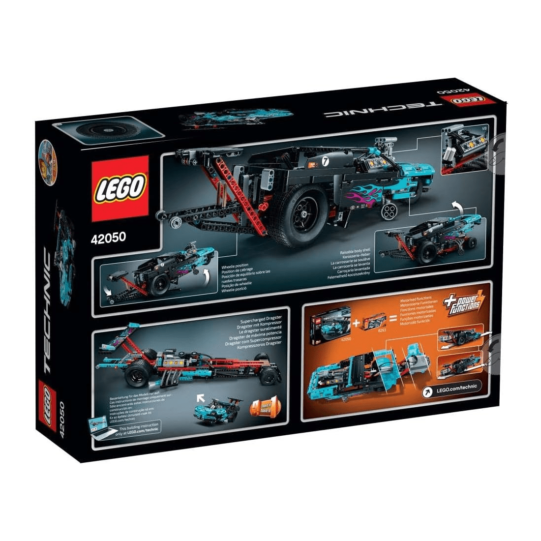 LEGO Technic – Drag Racer 647 pieza(s) - EPIKKO LEGO