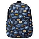 Loungefly Back Pack Back To The Future 40th Anniversary - EPIKKO Películas y TV