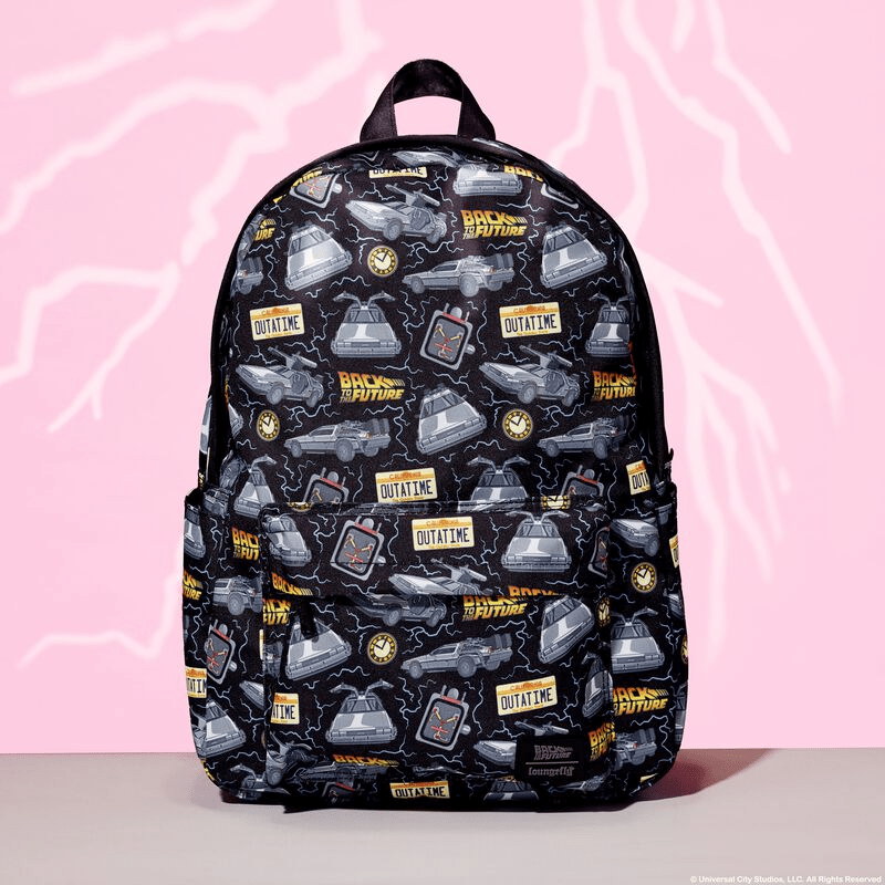 Loungefly Back Pack Back To The Future 40th Anniversary - EPIKKO Películas y TV