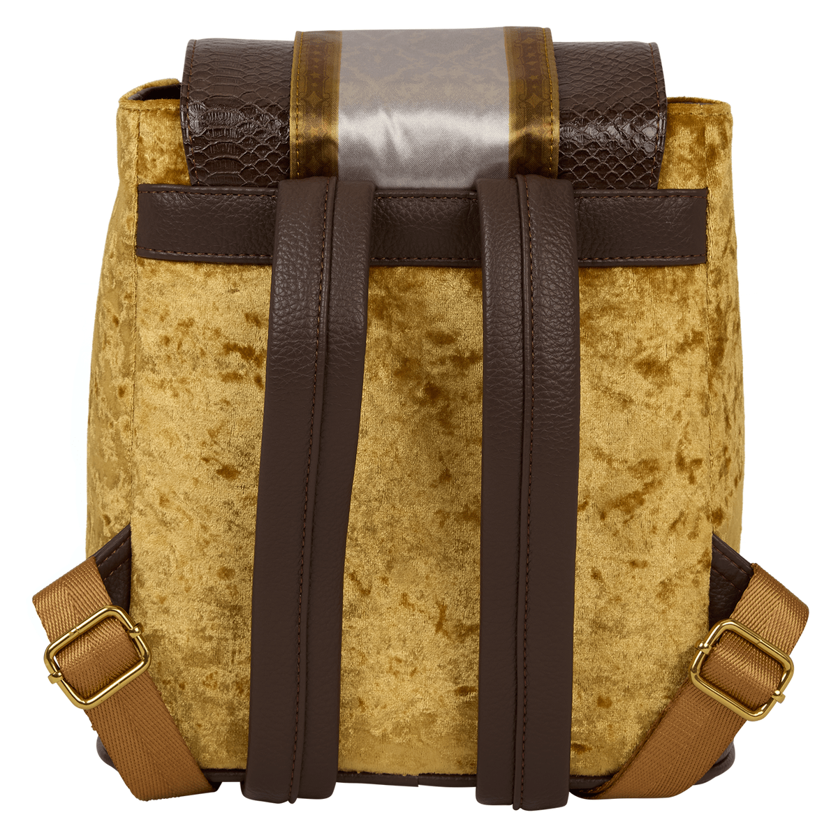 Loungefly Exclusive Harry Potter Hufflepuff Banner Velvet Mini Backpack - EPIKKO Accesorios