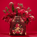 Loungefly Harry Potter Gryffindor House Floral Tattoo Mini Backpack - EPIKKO Accesorios