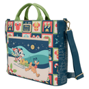 Loungefly Mickey & Friends Holiday Convertible Backpack & Tote Crossbody Bag - EPIKKO Accesorios