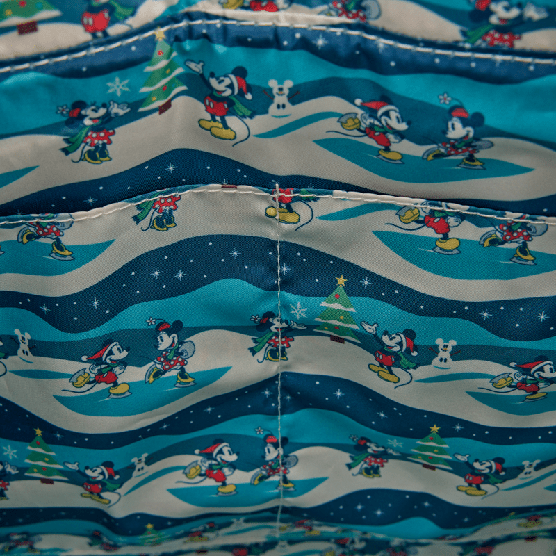 Loungefly Mickey & Friends Holiday Convertible Backpack & Tote Crossbody Bag - EPIKKO Accesorios
