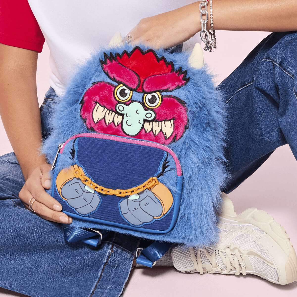Loungefly My Pet Monster Exclusive Plush Cosplay Mini Backpack - EPIKKO Accesorios