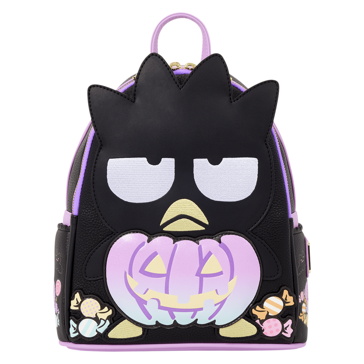 Loungefly Sanrio Badtz-Maru Pumpkin Light-Up Cosplay Mini Backpack - EPIKKO Accesorios